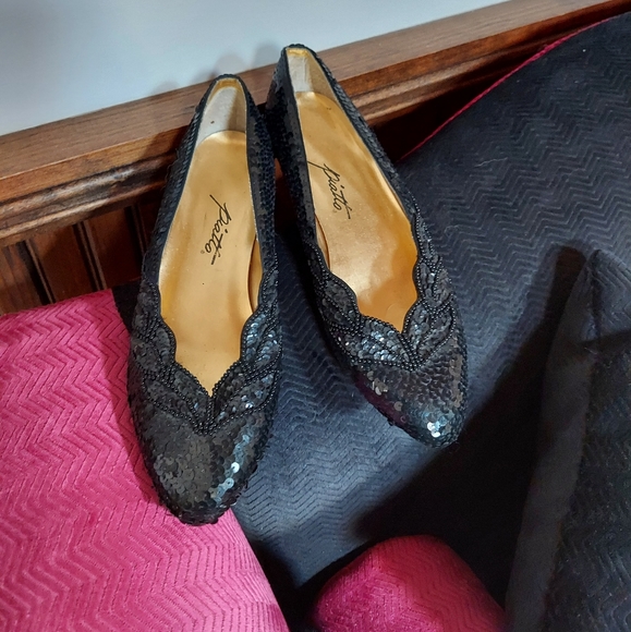 Sequin Flats - Picture 1 of 8